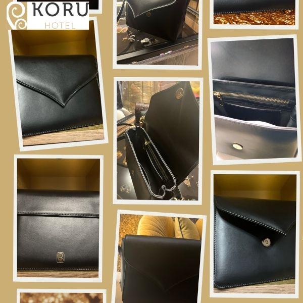 projet-sac-koru-hotel Sac à main noir modulable de Koru Hôtel