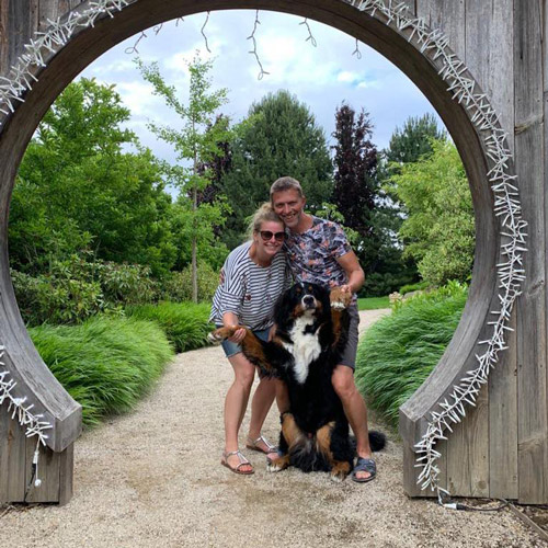 Stephane et Bernadette sont les 2 heureux propriétaires de l'hôtel Koru à Autre Eglise en Brabant Wallon